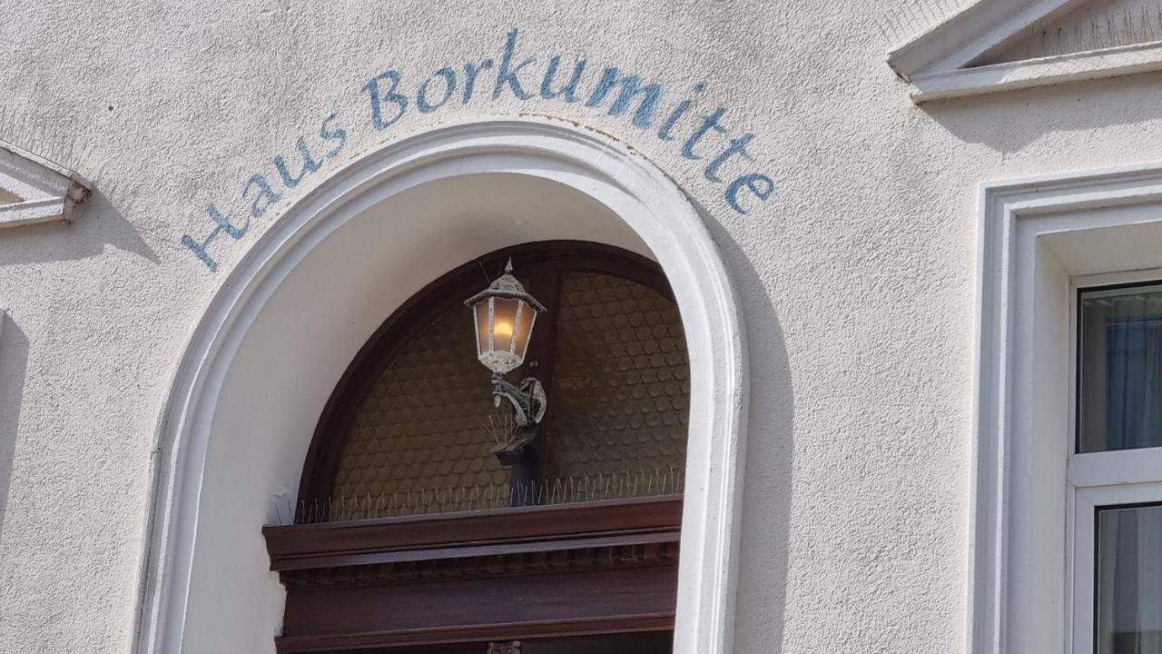 Haus Borkumitte Appartement Mellum エクステリア 写真
